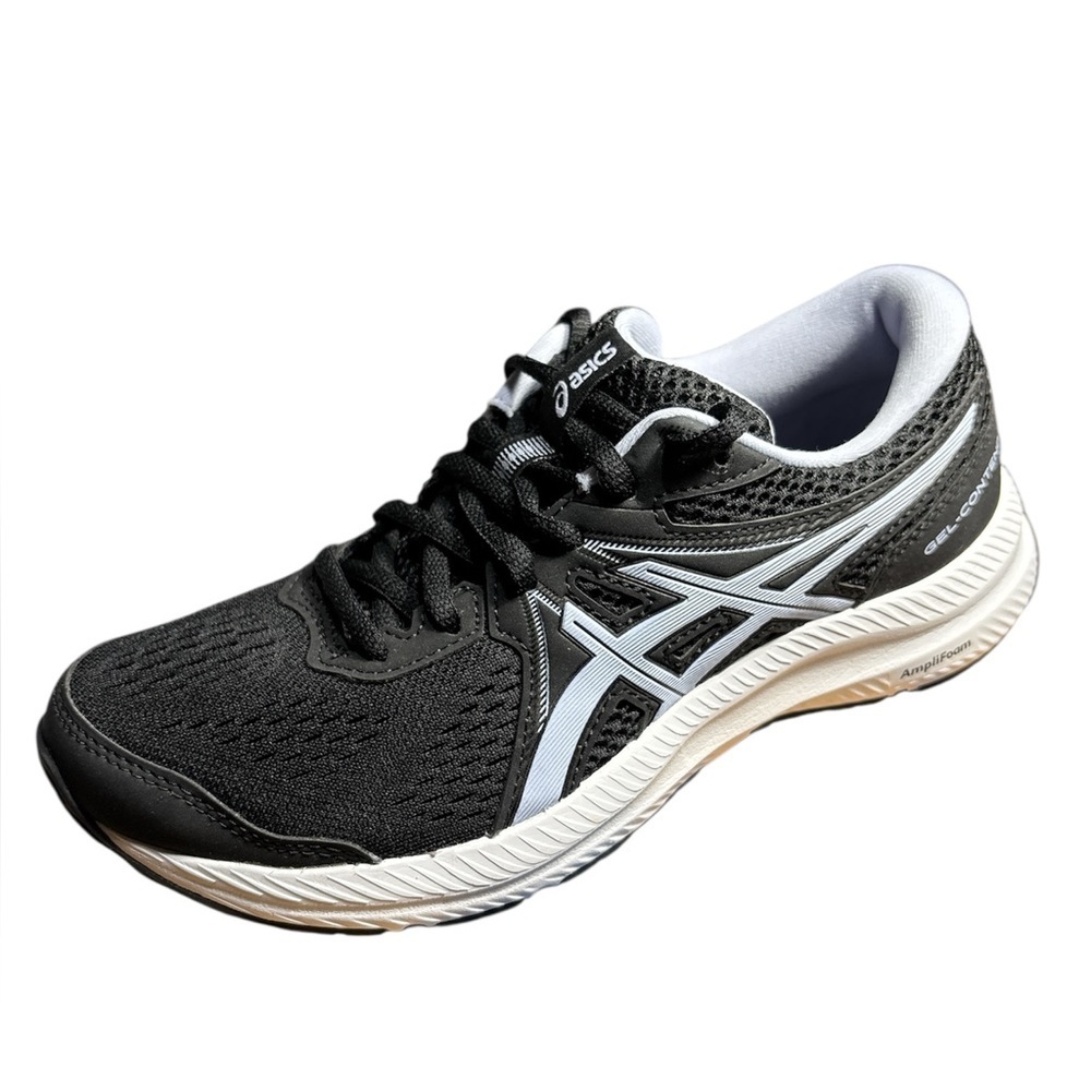 ASICS Women's sz 6.5 Gel-Contend Running Sneakers Black - Lilac purple New Box